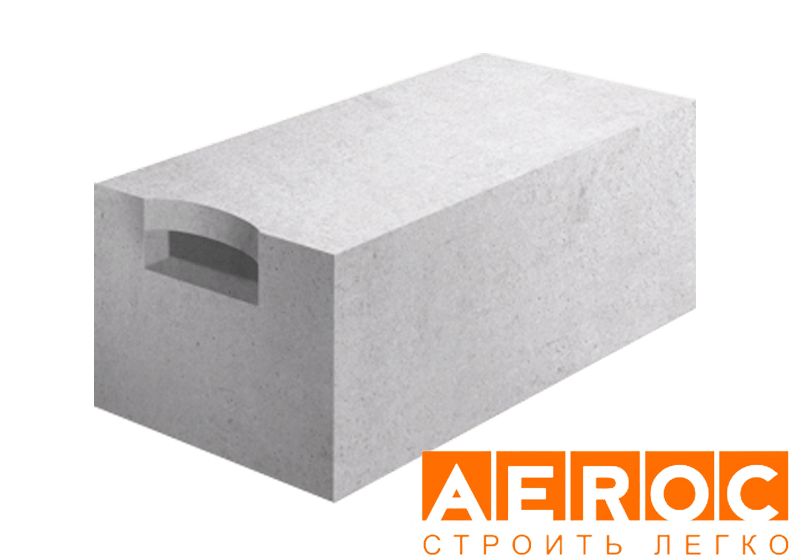 Газобетон Aeroc D400 625х375х250 мм